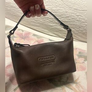 Vintage Coach shoulder bag brown leather
